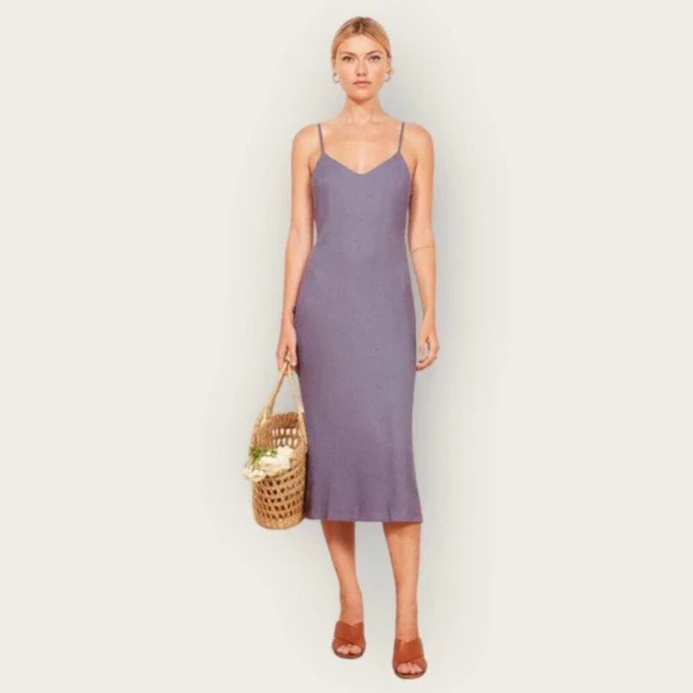 Reformation Jaxon Midi Slip Dress